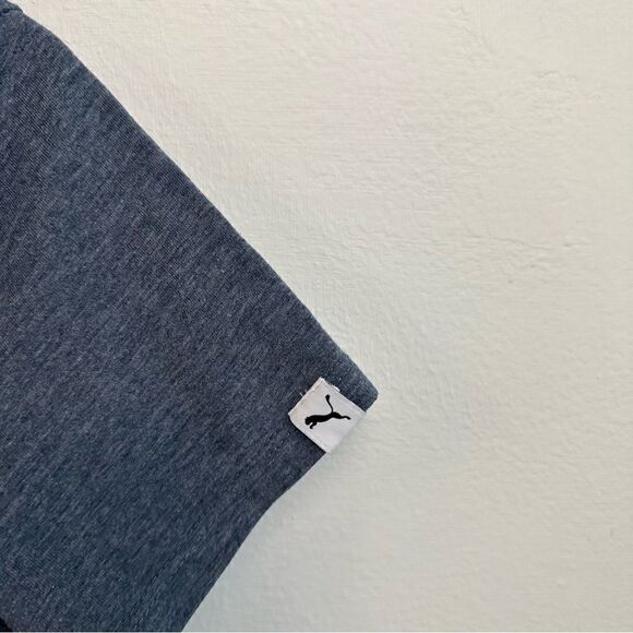 PUMA Blue Logo T-Shirt small - Picture 7 of 8